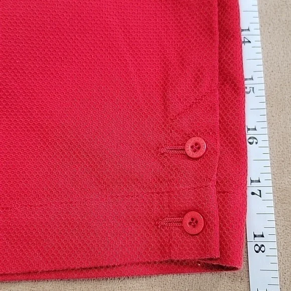 Liz Claiborne Liz Sport Red Bermuda Shorts Size 14 EUC - Picture 12 of 13